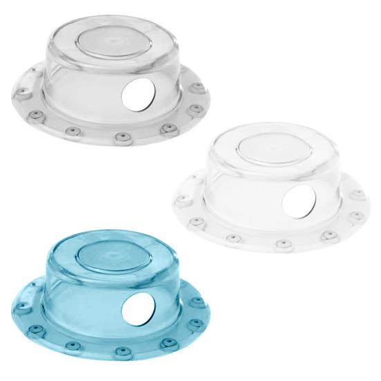 Copertura per lo scarico del troppopieno del bagno senza fondo Presa forte Senza perdite Migliore esperienza di bagno Ventosa con guarnizione per vasca da bagno