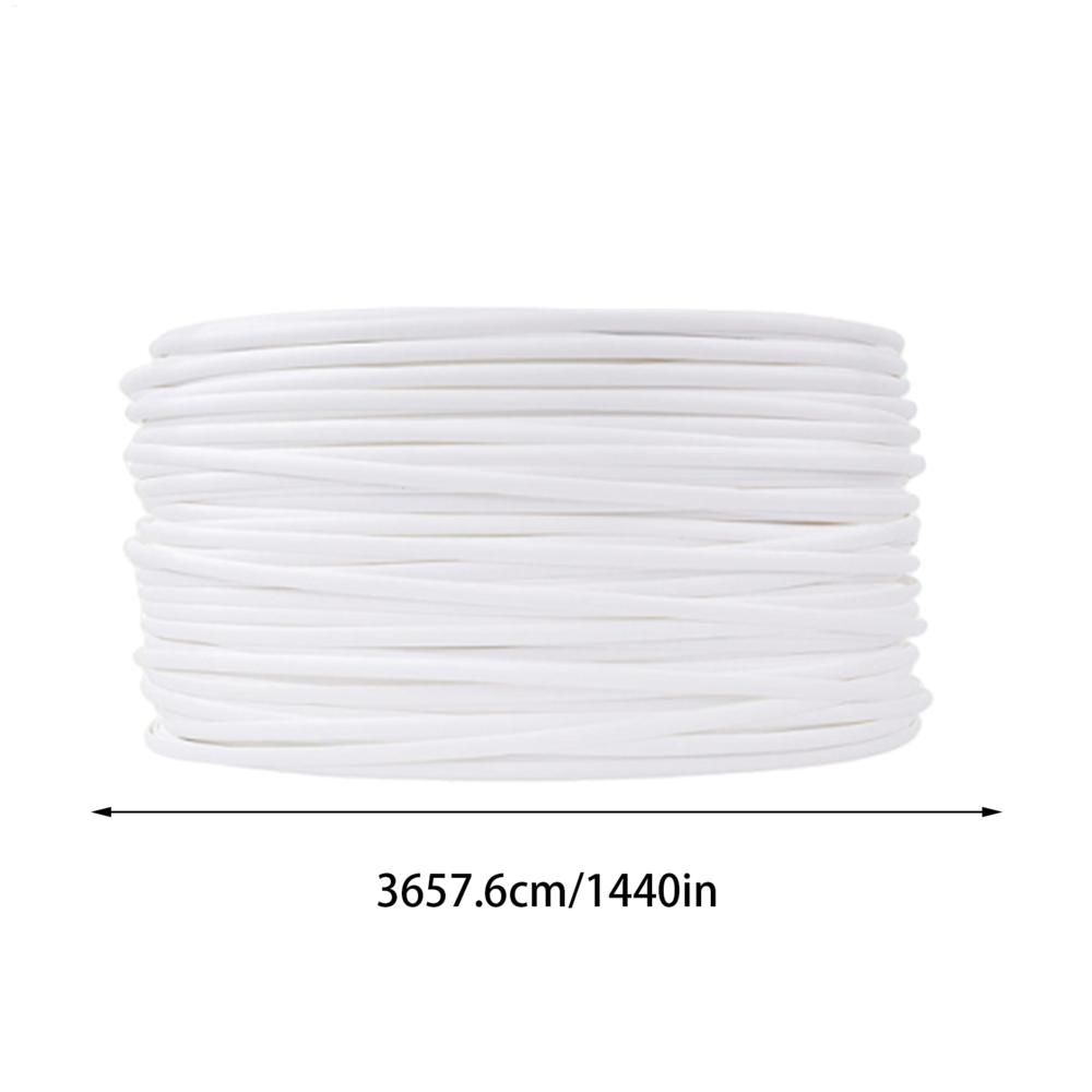 120Ft PE Gradient Flat Synthetic Rattan Material Roll Handmade Weaving Rope Repair Furniture Bed Sofa Chair Table Basket