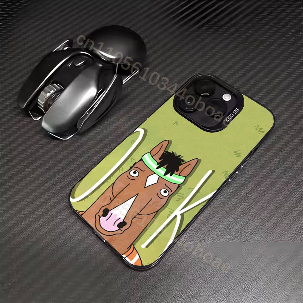 B-Bojack Cartoon H-Horseman Phone Case For iPhone 17,16,15,14,13,12,11,Pro,MAX,Plus TPU Soft To Skin-friendly Cover