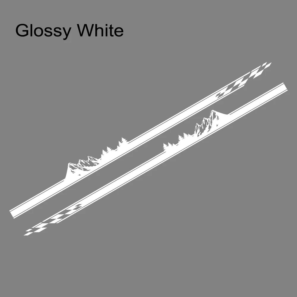 2PCS Pickup Car Door Side Stickers Waterproof Vinyl Decals Car Body Styling Decoration Stickers Accessories For Toyota Tundra