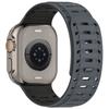 Silicone Strap for Apple Watch Ultra 3 2 1 49mm/Series 11 10 46mm/9 8 7 45mm/SE3 SE2 SE 6 5 4 44mm/3 2 1 42mm Stylish Magnetic Watch Band