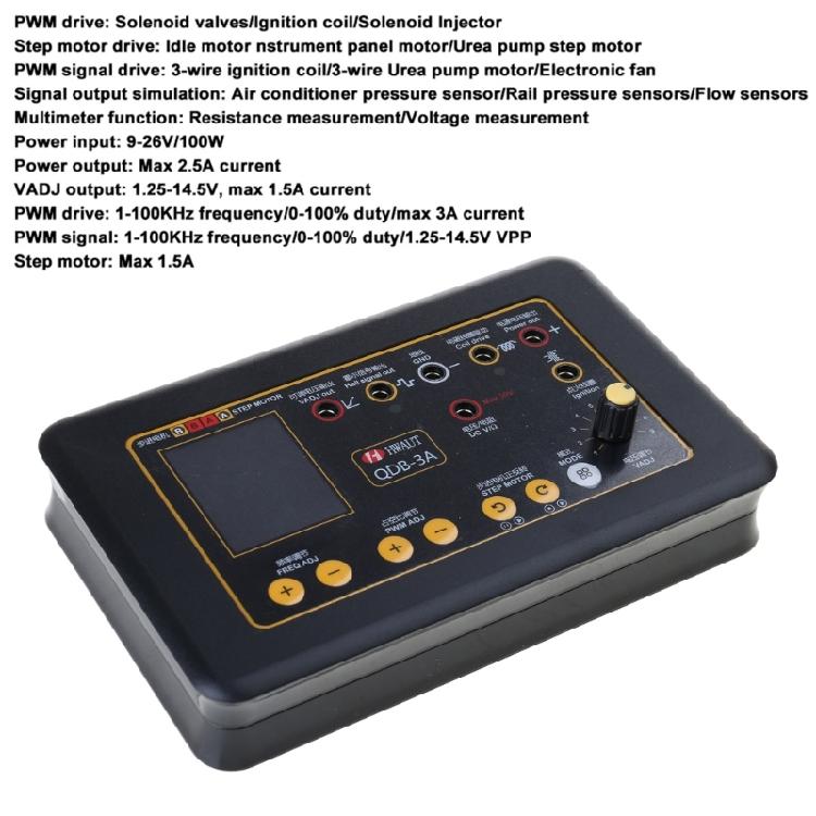 Auto Solenoid Idling Motor Instrument Tester Auto Ignition Coil Test