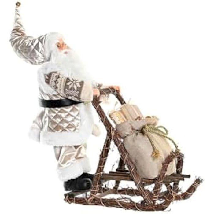 Figurine Décorative - DKD HOME DECOR - Estándar - Polyester - Gris Et Champagne - Intérieur