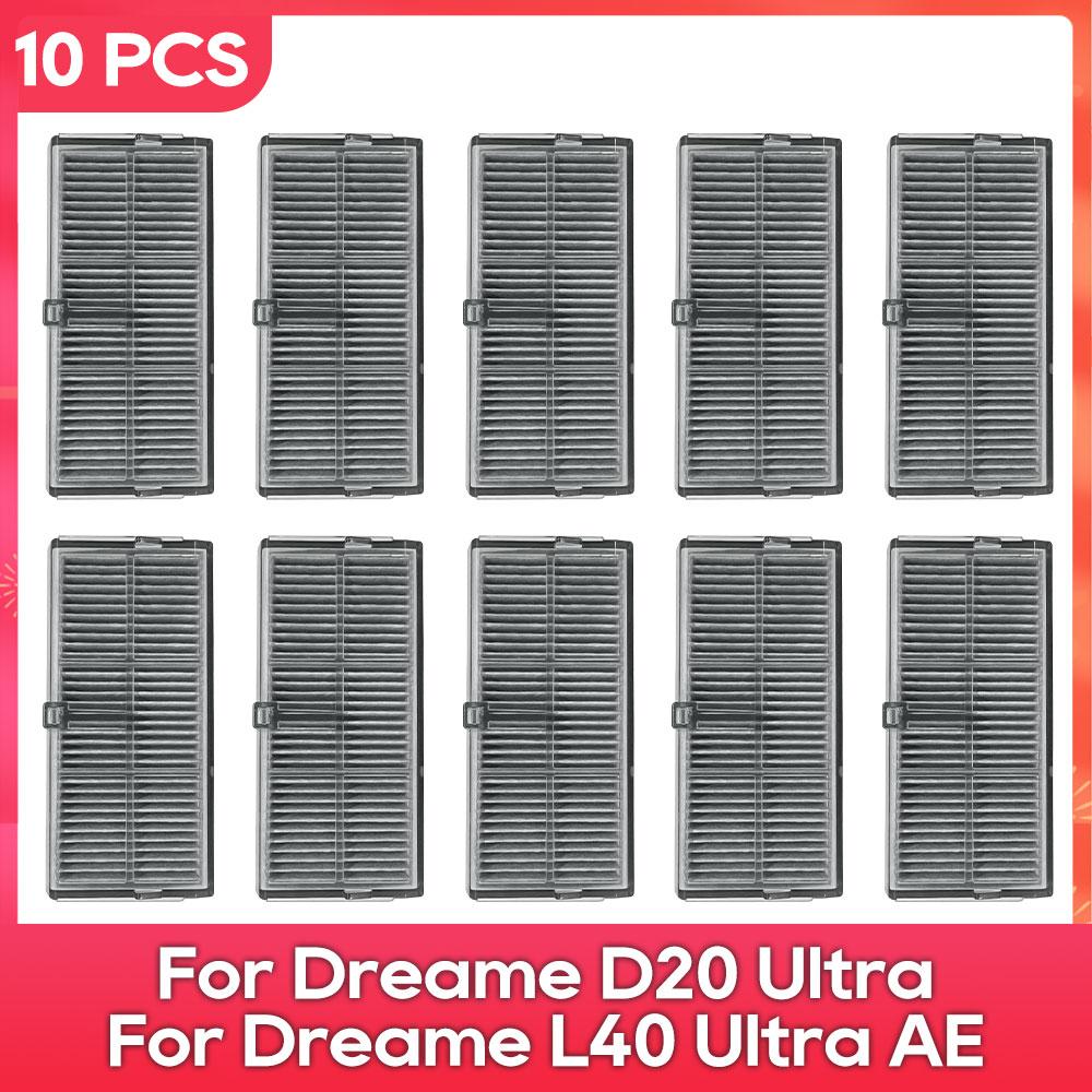 Fit For ( Dreame L40 Ultra AE / L40S Ultra CE / D20 Ultra ) Parts Main Side Brush Filter Mop Cloth Dust Bag Accessories