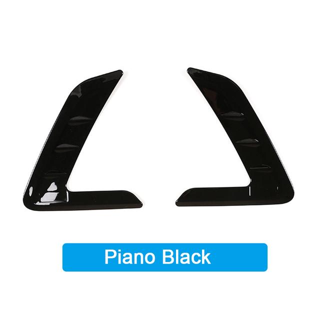 

2 шт. автомобильная внешняя боковая крышка воздуховыпускного отверстия накладка на крыло, декоративные наклейки, автоаксессуары для BMW 3 серии G20 G28 B