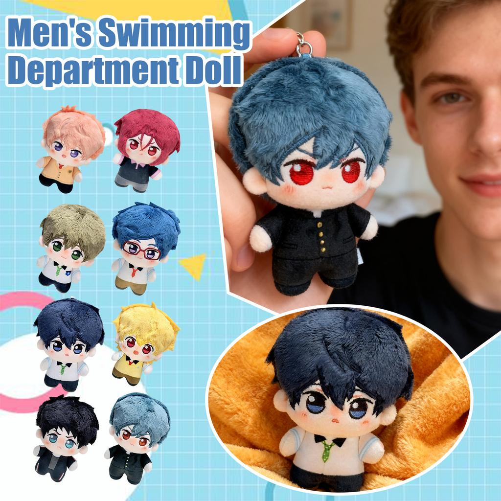 10cm Plush Small Keychain Anime Peripheral Doll Toy