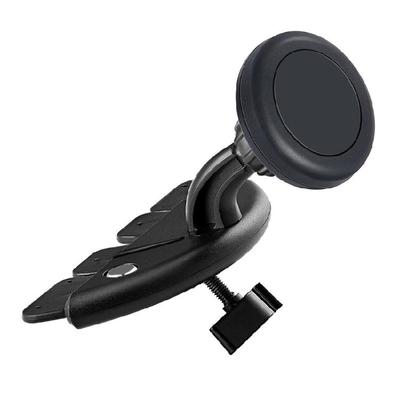 Plastic Magnetic Phone Mount Universal CDs Slot Phone Mount Quick Attachments Navigation Aid Safe Driving Experience