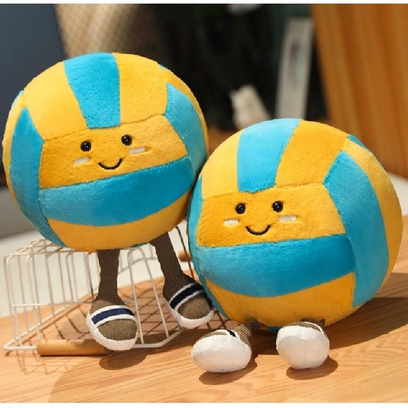 Adorável Brinquedo de Pelúcia de Vôlei de Desenho Animado Boneca Macia de Pelúcia Para Crianças e Presentes