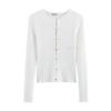 Kaslead New Arrival Women's Clothing Fashion Style Stylish Simple and Versatile Casual Rib Knitting Outwear 3920230