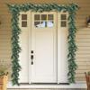 Artificial Simulation Christmas Leaf Cane Soft Feel Needle Vine Door Head Decoration Wall Hanging
