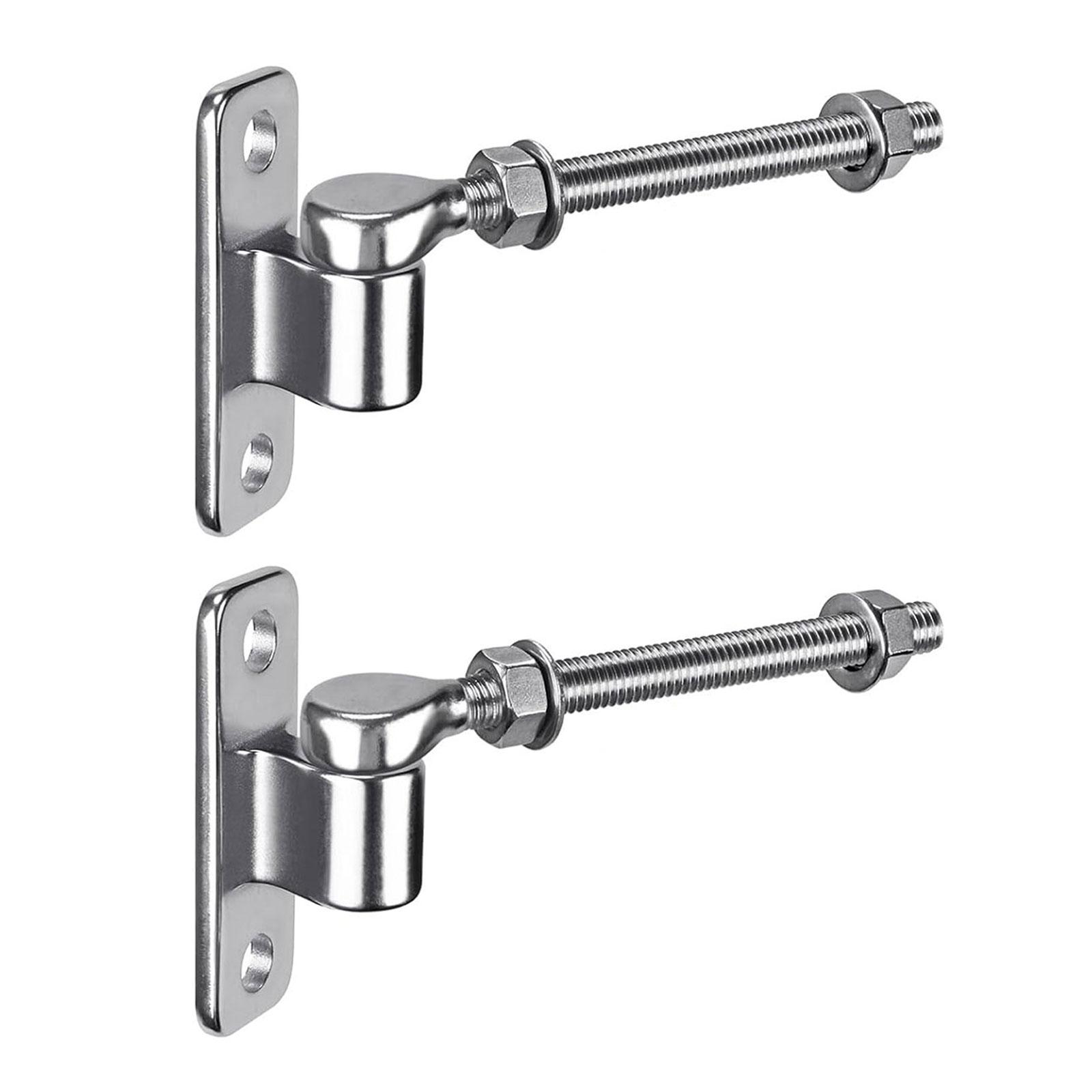 

Upgrades Bolt Hinges for Gates Rust Proof Door Hinges Adjustable Bolt Hinges Simple Installation for Wood or Metal Doors 6