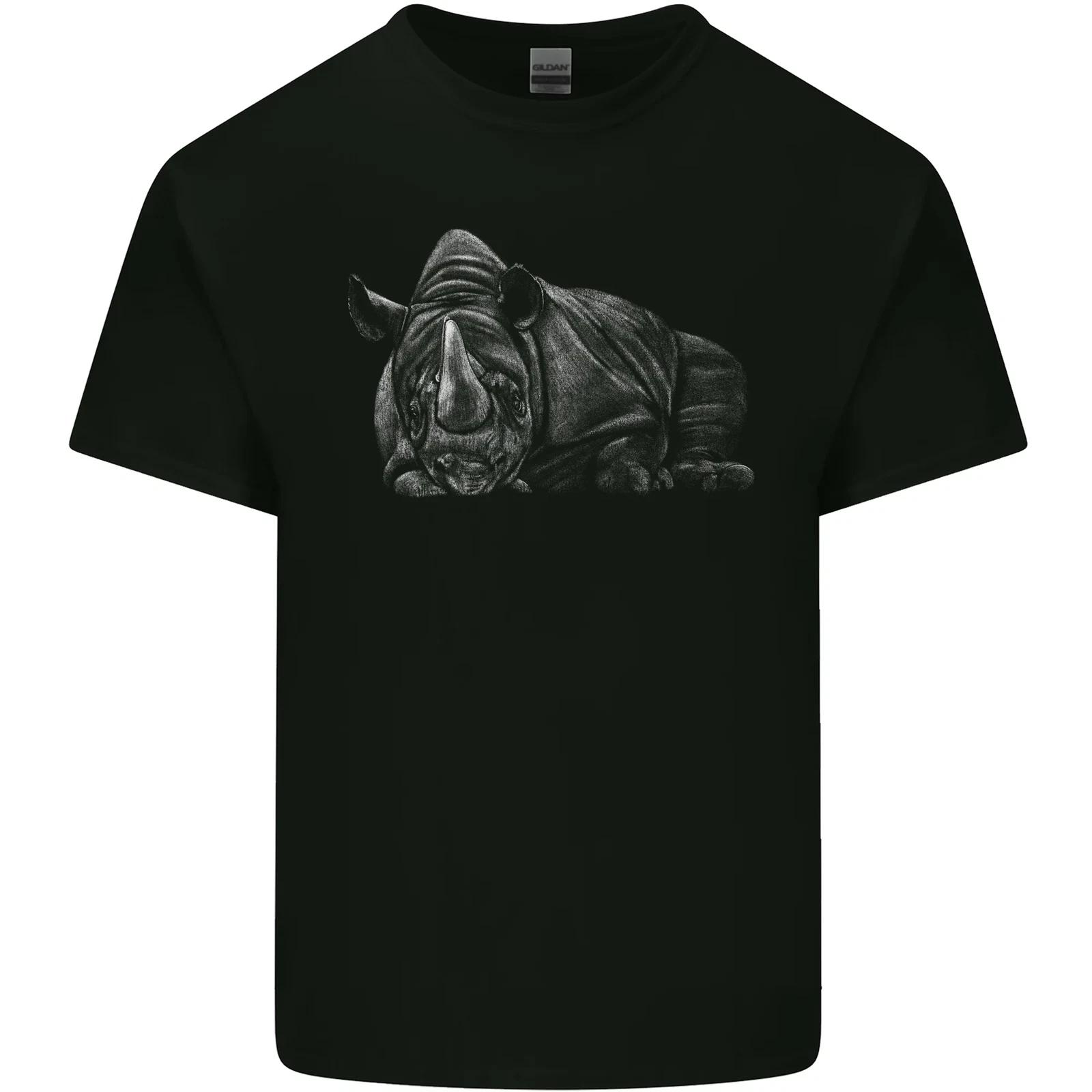 A Rhino Rhinoceros Kids T-Shirt Childrens S