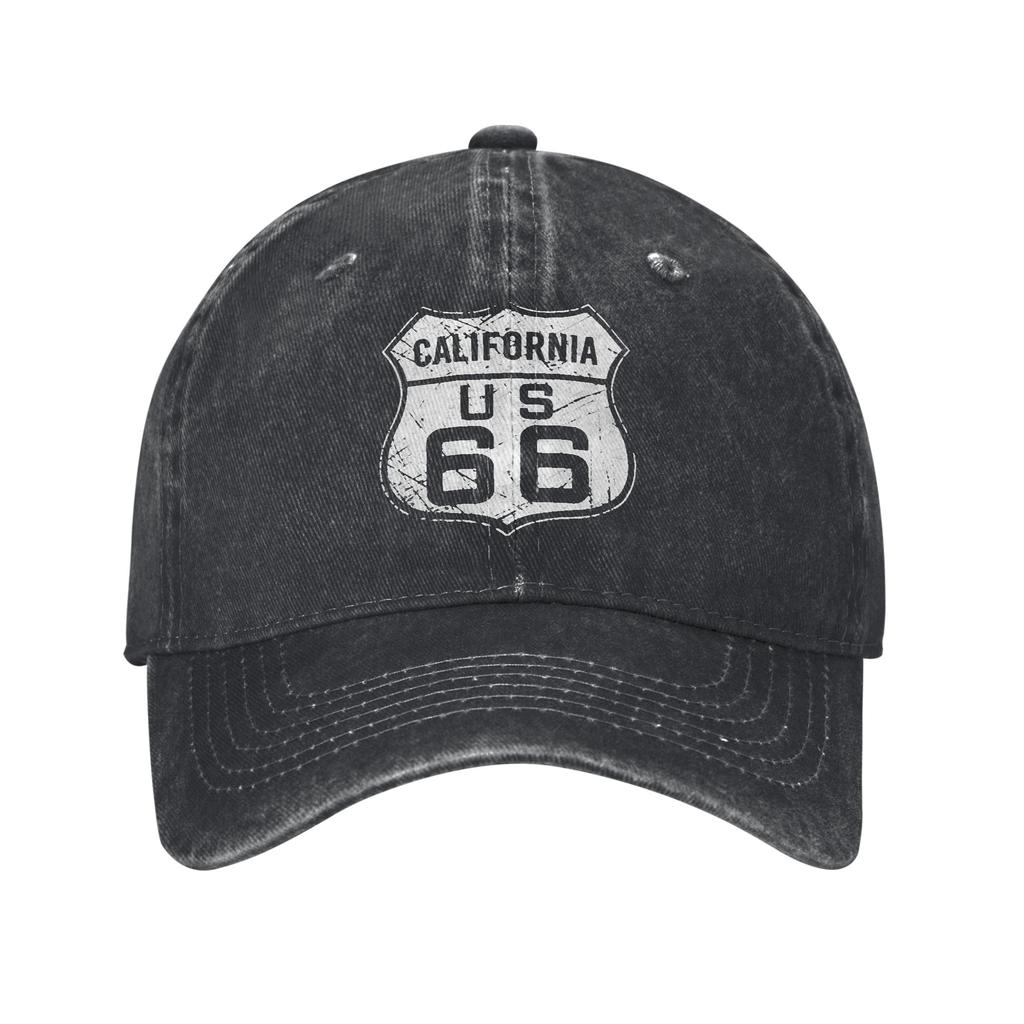 Routes 66 100Th Anniversary The Mother Road  Printed Caps For Unisex Cotton  Trucker Hat Causal Headwear Baseball Cap Adjustable