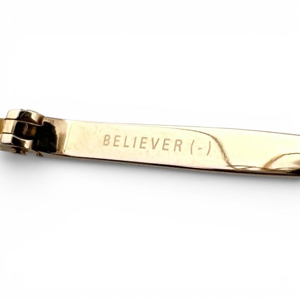 Excellent DITA Glasses BELIEVER(-) HYDE's Round Model gold mens DTX506 Used