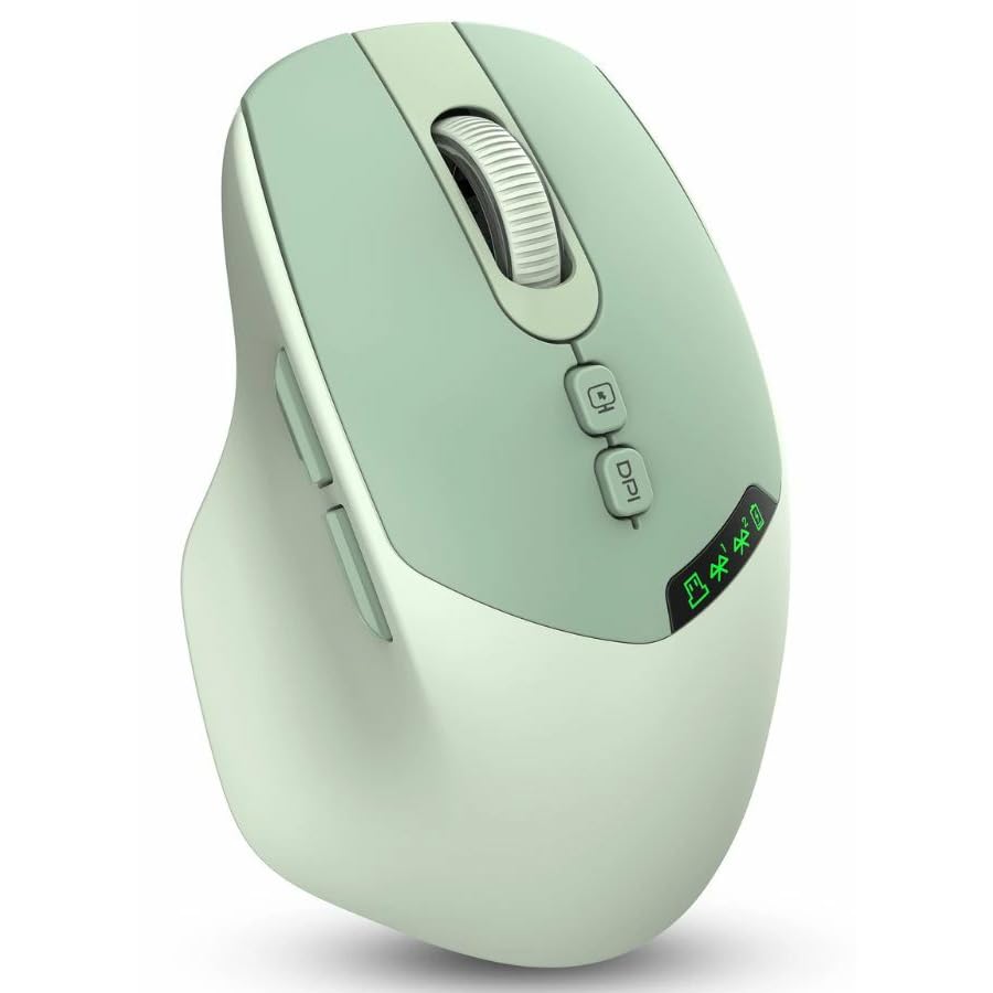 

Miraicle Nibiru Wireless Mouse with Display (Green)