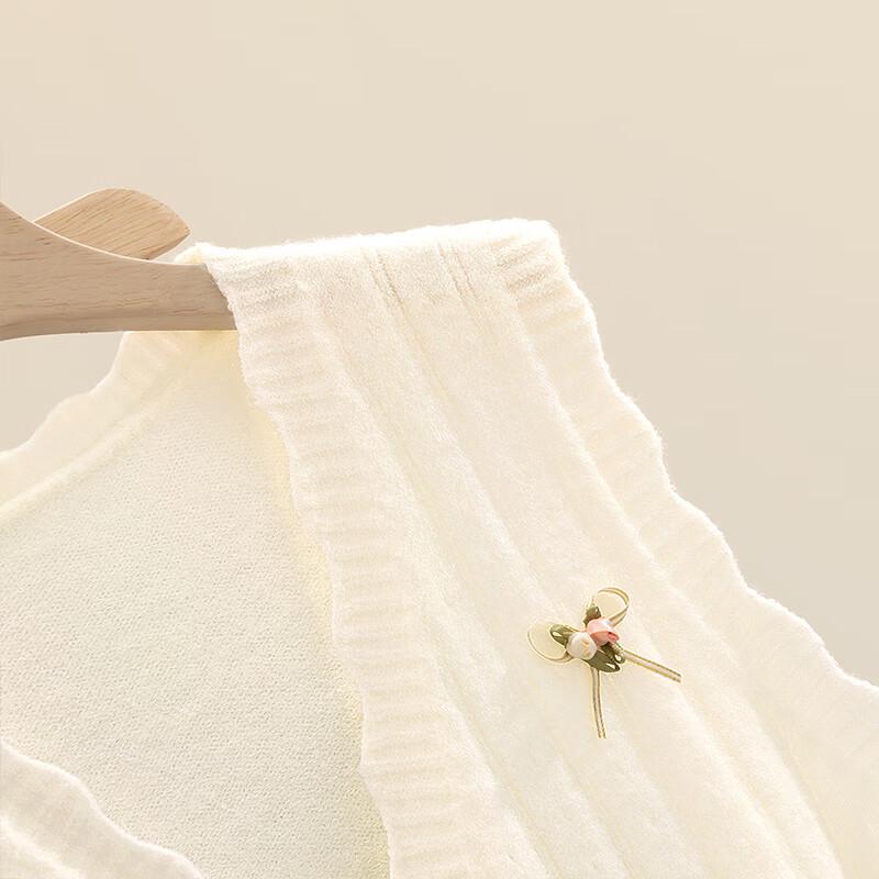 Sibaiche Women's V-Neck Knit Vest