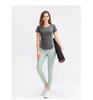 Women's Short Sleeve Mesh Yoga T-Shirt – Breathable, Quick-Dry, High Elastic Fitness Wear