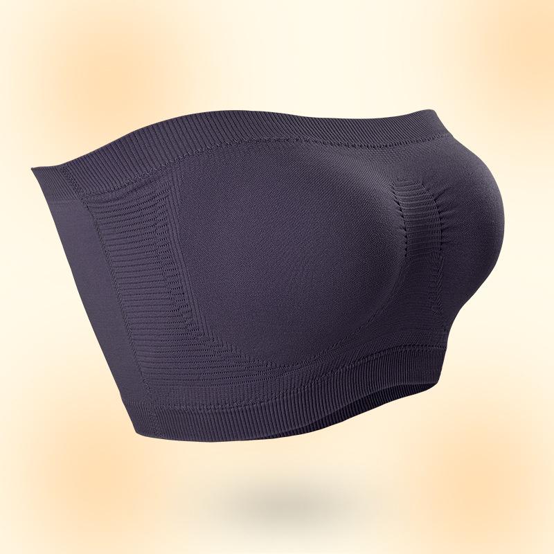 

Женский strapless push-up бандо бюстгальтер - Большой, противоскользящий, без косточек M