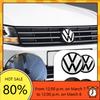 ZCKOT1 For VW Jetta MK5 Golf Car Front Grill/Rear Trunk Lid Cover Rear Trunk Lid Covers Mirror Styling For VW Golf 6 7 7.5 8
