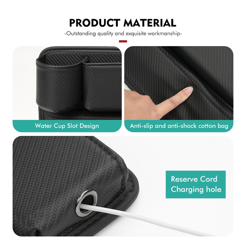 cxdjmy1 For Mitsubishi Car Seat Gap Water Cup Phone Keys Organizer Storage Holder Outlander Pajero Sport Lancer EX ASX L200 Eclipse