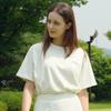 TRIMERE Floral Graphic T-Shirt Woman White