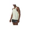 Asics Corrida Maratona Respirável Secagem Rápida Colete Masculino Coletes Amarelo-Claro 2091A614-303