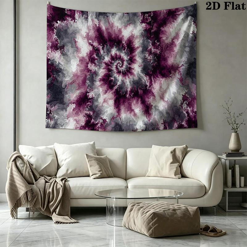 Tie-Dye Wall Tapestry Aesthetic Wall Hanging Printed Fabric Blanket Decorative Tapestries for Bedroom Living Room Home Decor