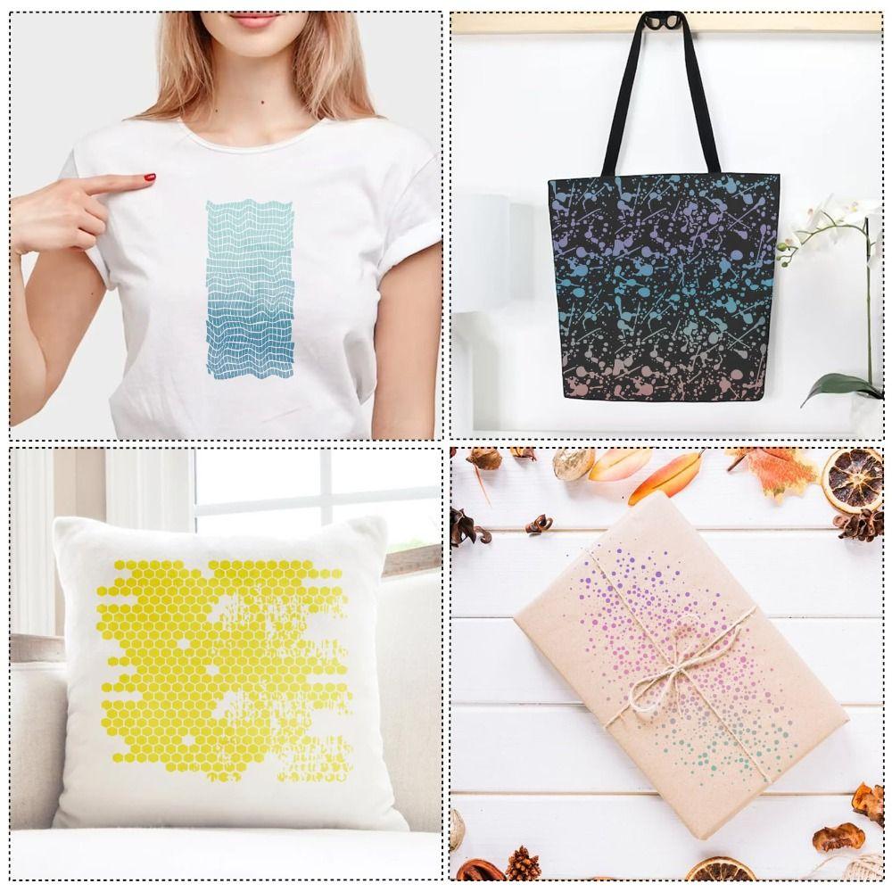 16pcs/set Hollow Out DIY Painting Stencil Set Painting Templates  Doodling Supplies
