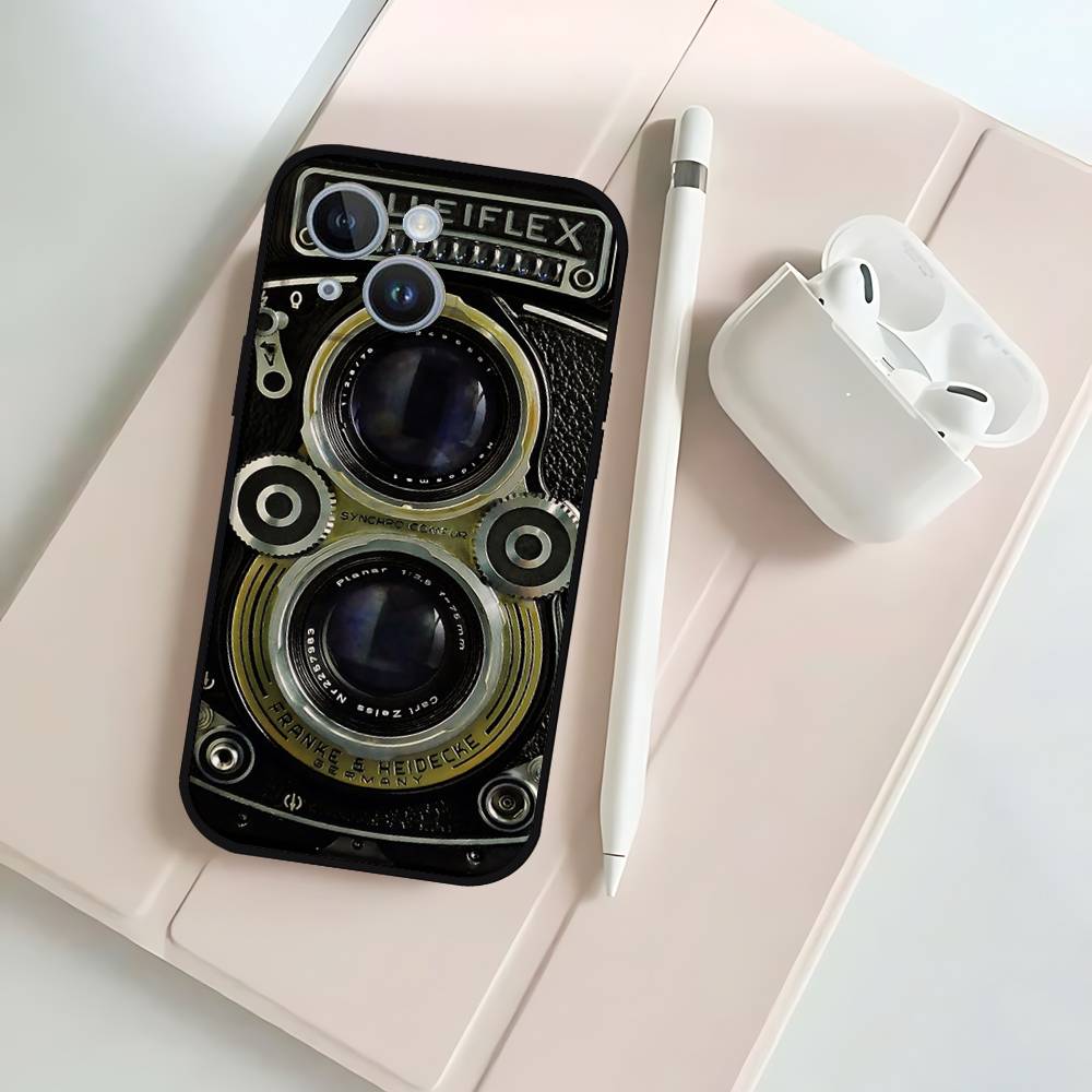 Style Camera Leicas Fashion Black Phone Case That Fits For IPhone 17,16,15,11,13,14 Pro Max,Plus,X,Xr,Xs Max,13Mini