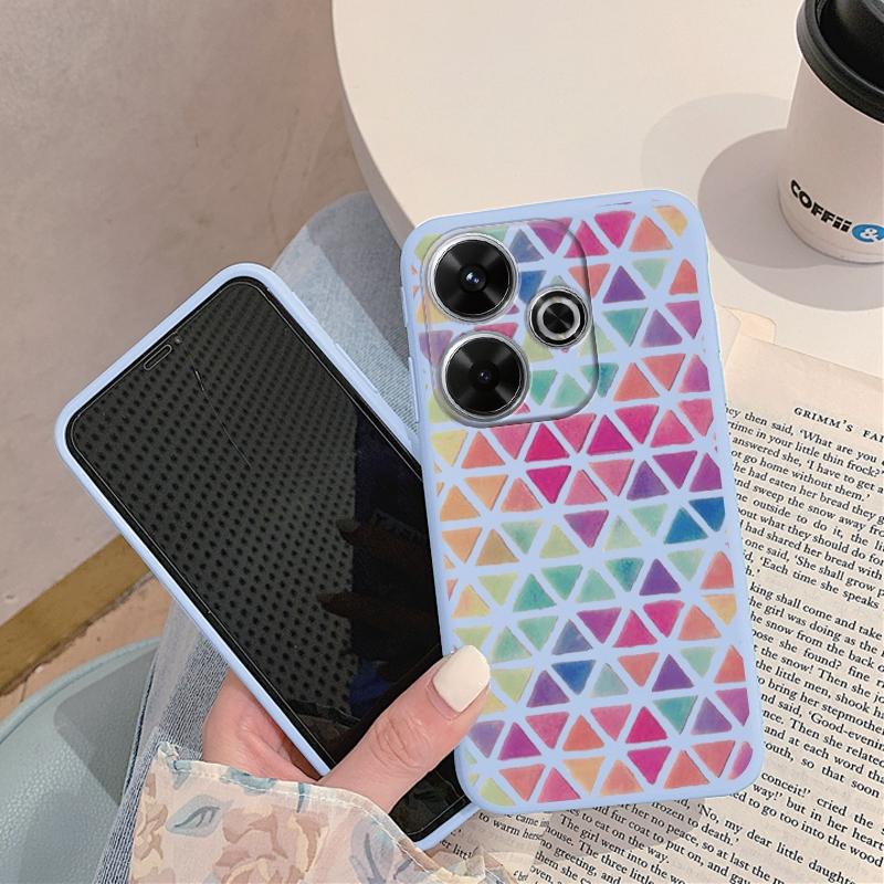 Soft Silicone Case For Samsung A55 A35 M35 S24 Xiaomi Redmi Note 13 Pro 14 Poco C65 iPhone Huawei Honor 200 90 70 50 Realme 9 Camera Shockproof Cover