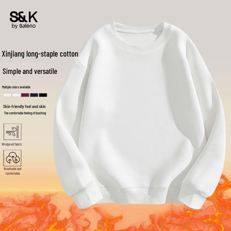 

Baleno Men s S&K Series Crew Neck Pullover Sweatshirt 3XL