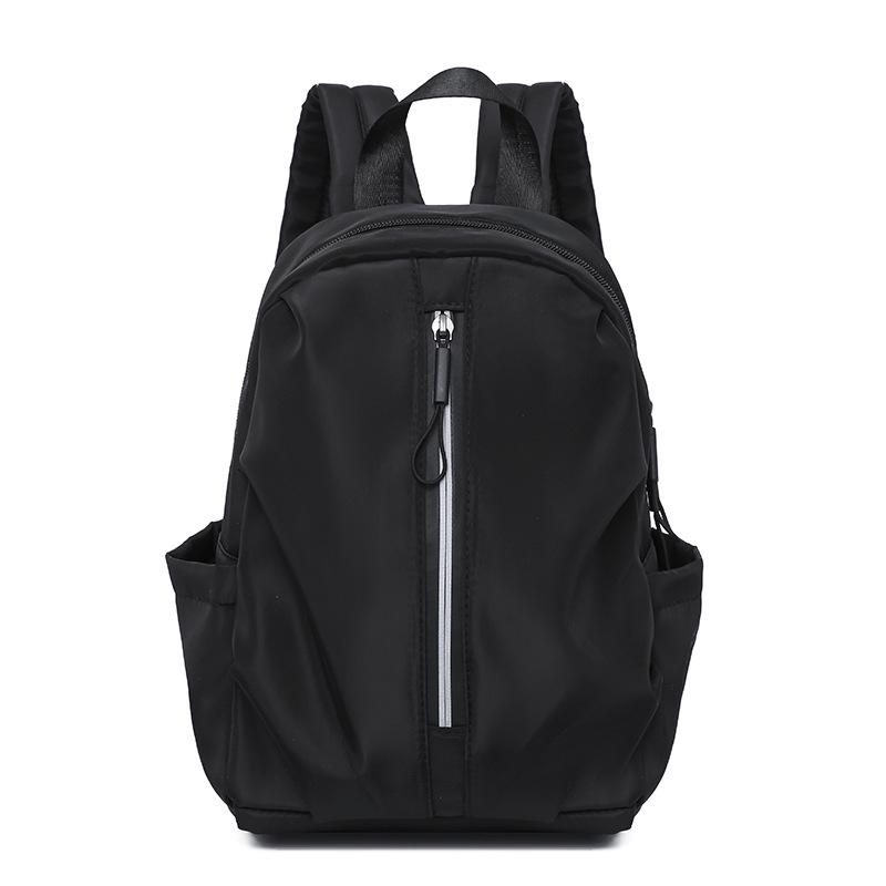 

Women s Trendy Solid Color Casual Outdoor Large Capacity Lightweight Backpack чорний