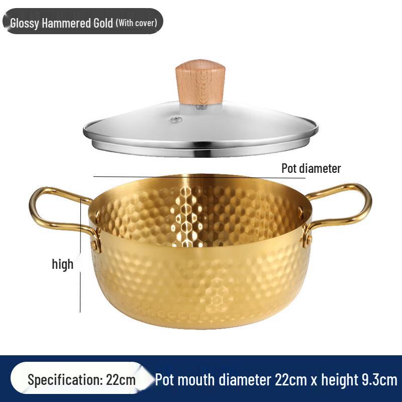 Lilang Commercial Double-Handle Cooking Pot