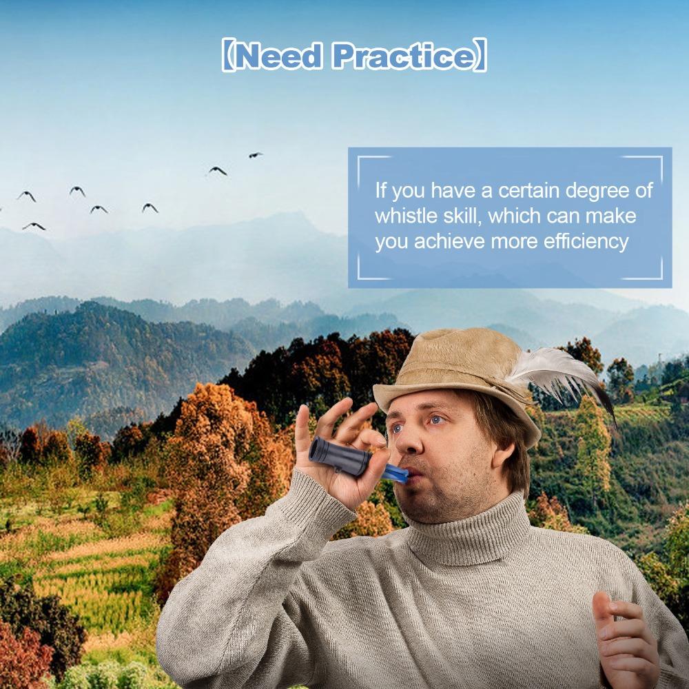 Fluier de vânătoare PVC Ușor Fluier de cioară Durabil Fluier de rață Accesoriu vânător