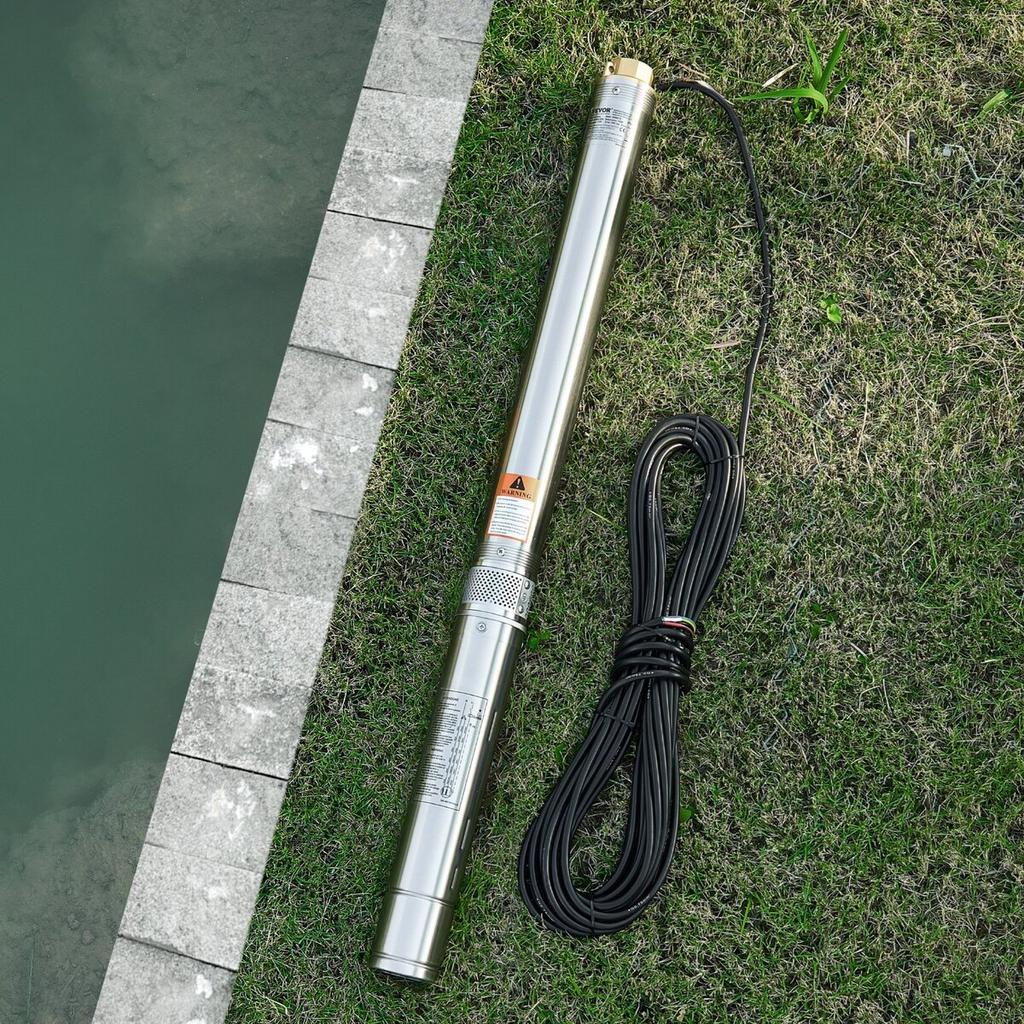 550W Hlubinné ponorné čerpadlo Nerezové vodní čerpadlo 174ft 100L/min