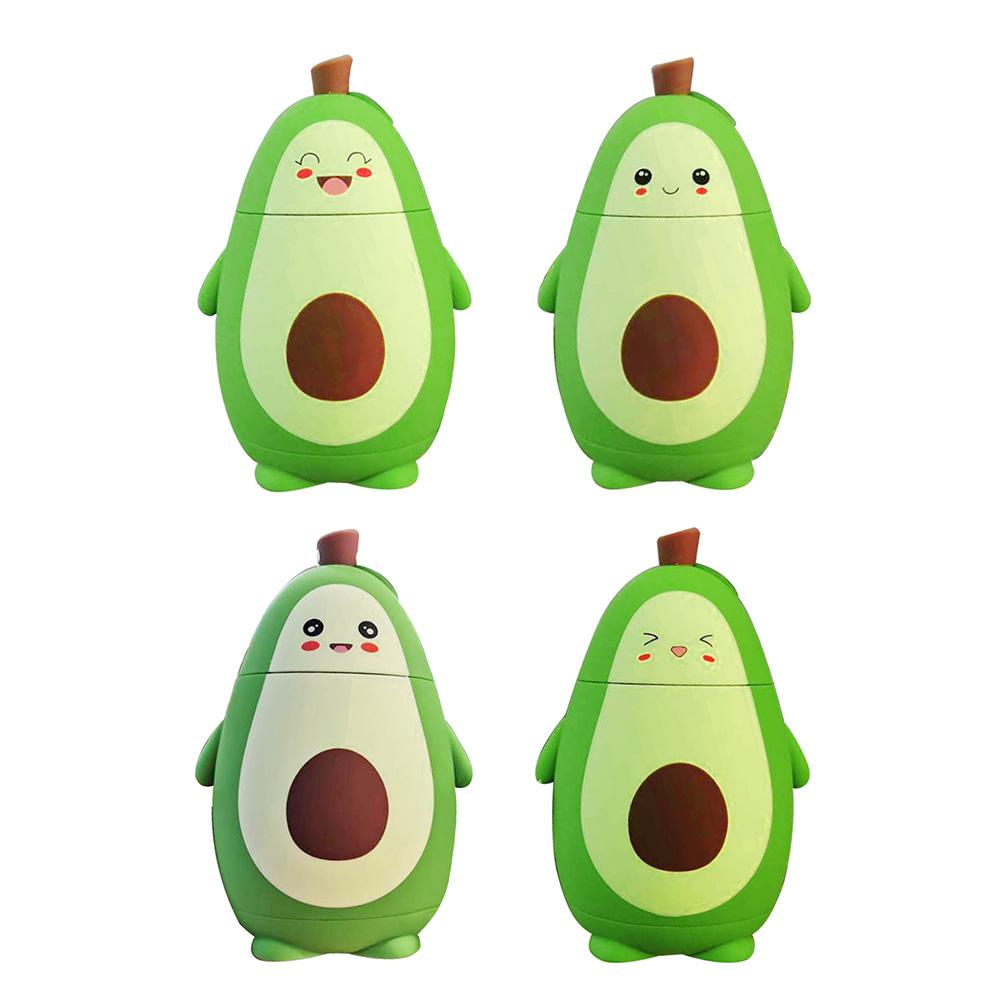 

Дорожные кувшины с авокадо, двухслойная изоляция, 280 мл, герметичная бутылка, многоразовые чашки, защитный замок для кемпинга, пешего туризма, бега