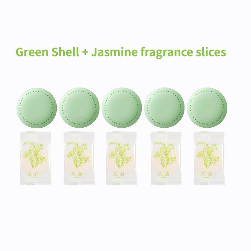 Solid Round Fresher Deodorant for Bathroom, Bedroom, Wardrobe, Car, and Home with Lasting Aromatherapy Fragrance