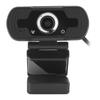 Webcam Computer Camera with Microphone for PC Laptop Desktop Video Call W8 1080P Black