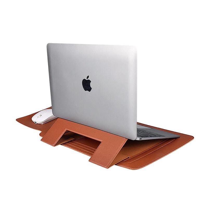 Magnetic Stand Laptop Sleeve with Pouch