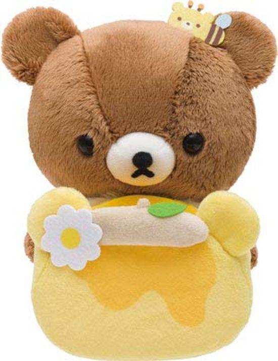 

Rilakkuma Honey Forest Harvest Festival Multi Stand Plush Toy Chiiroikoguma MX19601