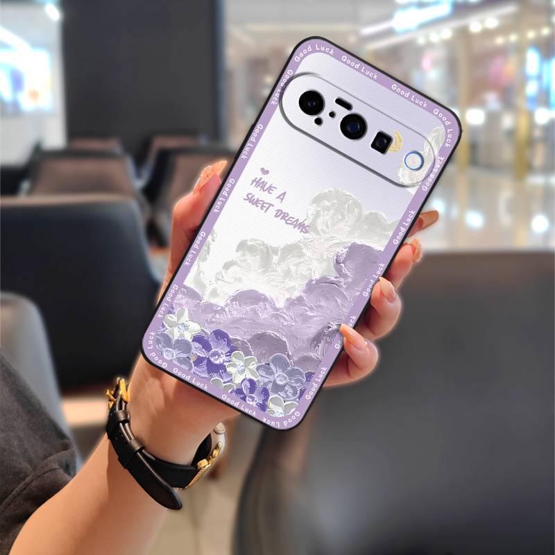 

Подходит для Google Pixel 10: Минималистичный силиконовый чехол с цветами - Милый, Смешной, Цифровой дизайн Google Pixel 10