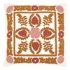 Embroidery Cushion "Sienna" 45 X 45 Cm Terracotta Atmosphera