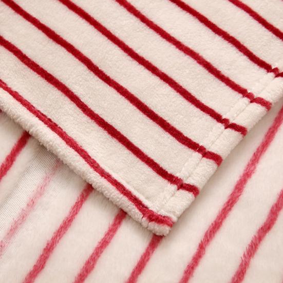 Kids Throw Blanket Super Soft Lightweight Warm Couch Chair Cover Striped