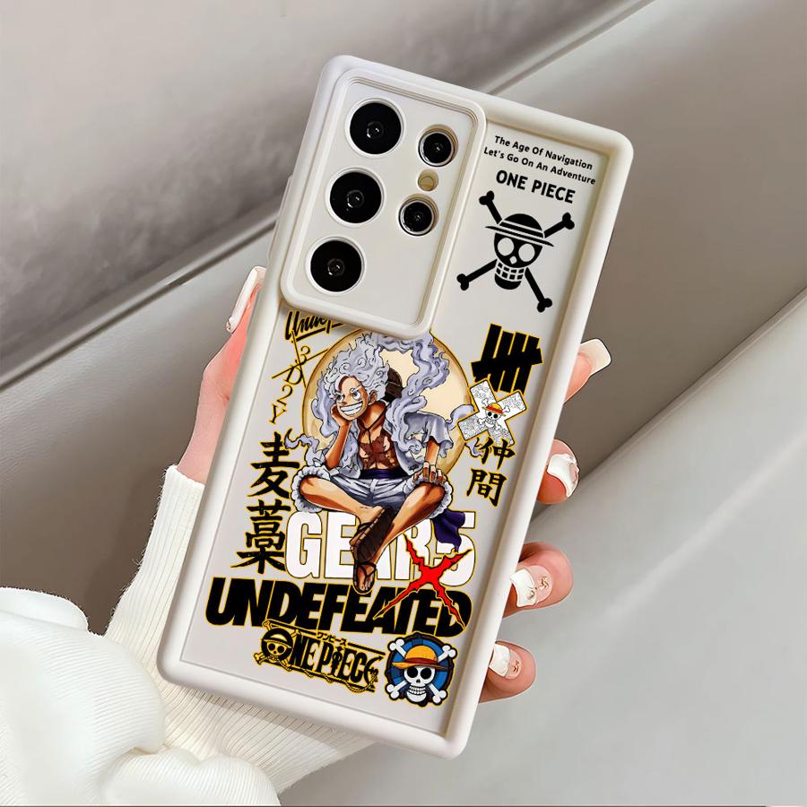 

Чехол для Samsung Galaxy S20FE S25 Edge S24 Plus S22 S23 FE S24Ultra S21 S25 Ultra Чехол для телефона Аниме Луффи Galaxy S23 FE