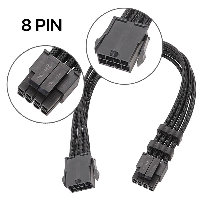 CPU 8Pin Mamă la 8 Pin (4+4) Cablu Prelungitor Adaptor Alimentare Placă de Bază Masculin CPU 8 Pini Cablu Alimentare Linie Împletită