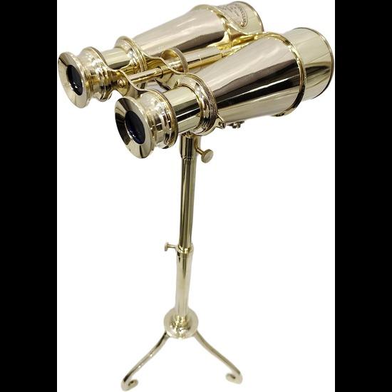

Морской настольный декоративный блестящий бинокль на полностью регулируемой подставке-треноге коллекционный дизайнерский инструмент подарки для дома и офиса