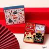 Anvelo Cartoon Christmas Cotton Socks - 4 Pairs Gift Set