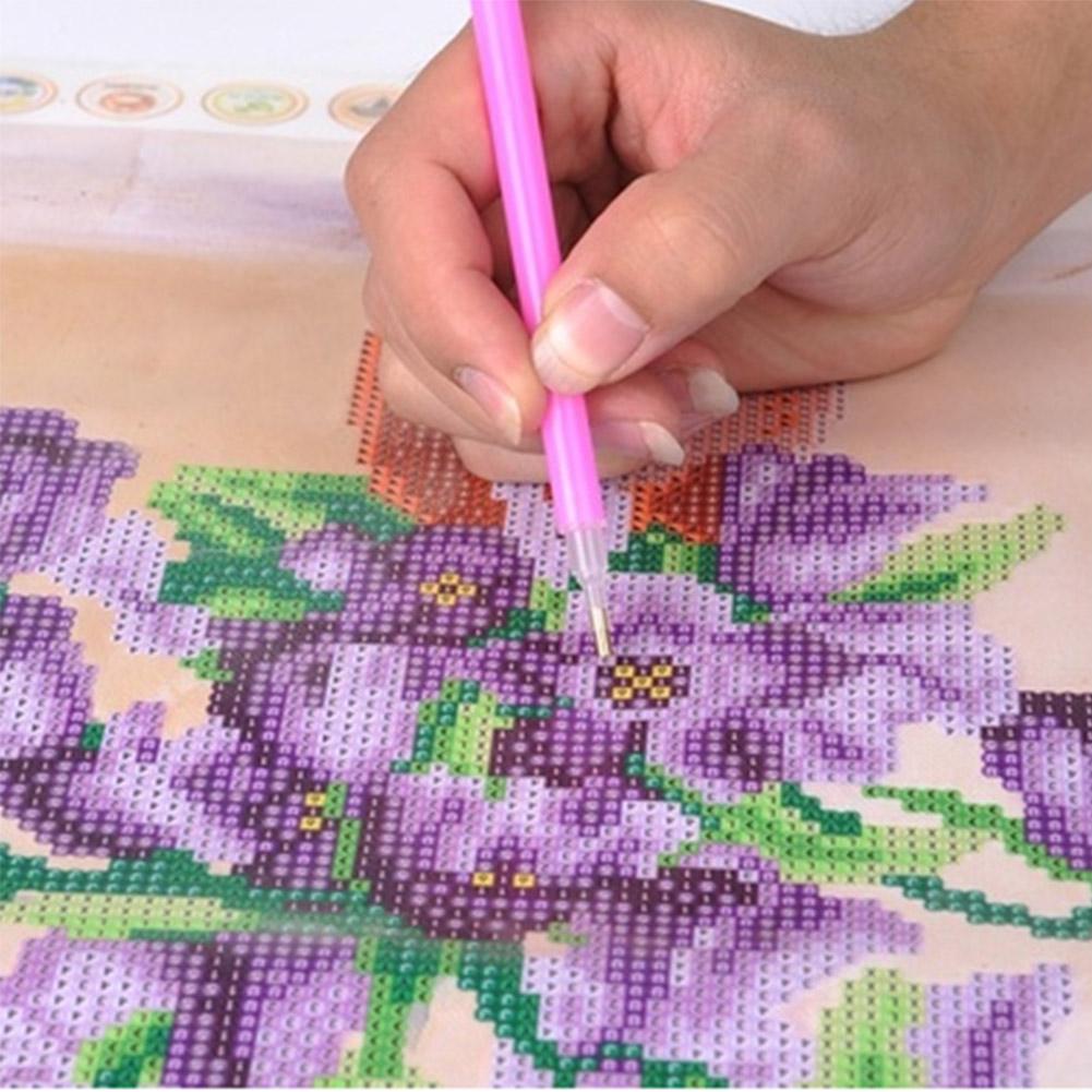 Buy 5D DIY Full Drill Diamond Painting Elephant Sunset Cross Stitch ...