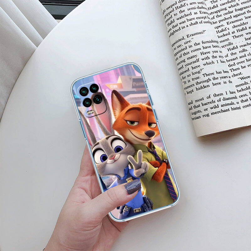 Coque de téléphone MH158 Zootopia pour Motorola G34 G32 G31 G14 G15 G84 G62 E32 G24 G72 G71 G73 G85 G200 G60 G52 G51 G50 G42 G41 G32 G30