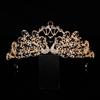 European Luxury Bridal Crown: Colorful Crystal Wedding & Birthday Princess Headdress Hair Accessory